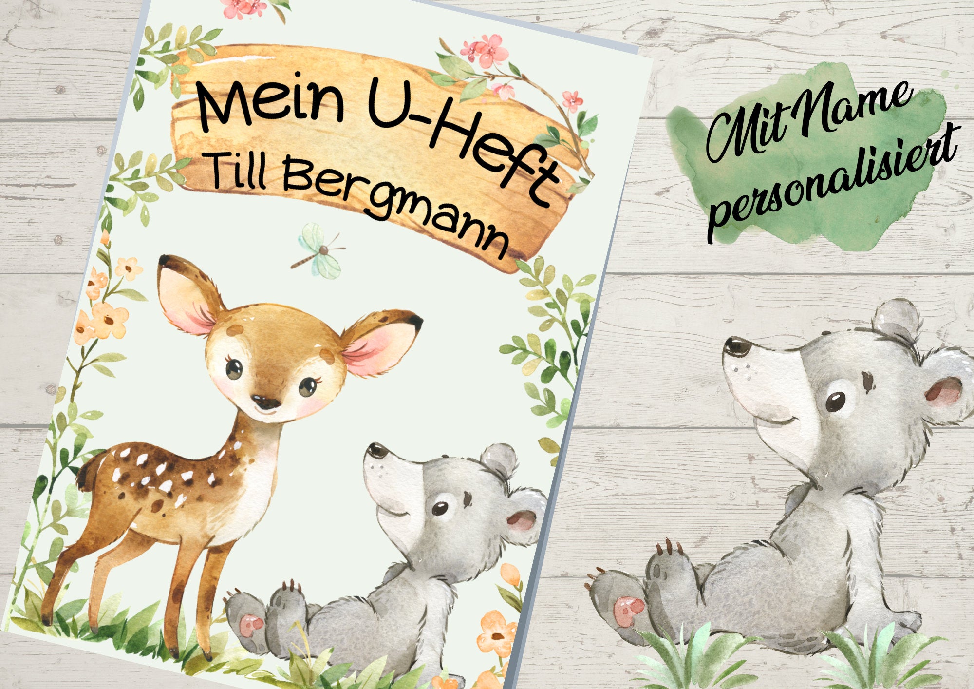 Schutzhülle für U-Heft Fuchs – Children's Photo Props
