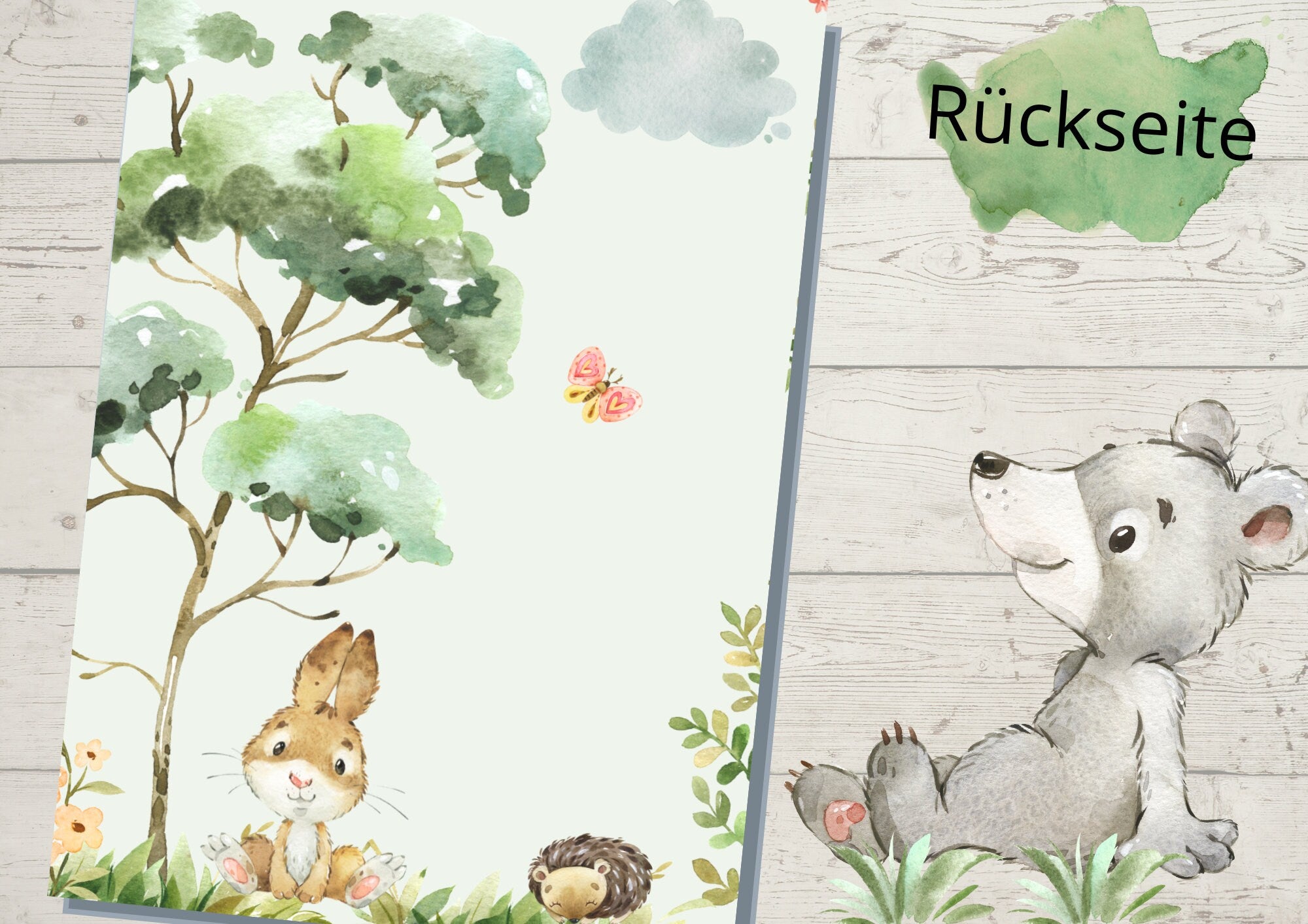 Schutzhülle für U-Heft Fuchs – Children's Photo Props