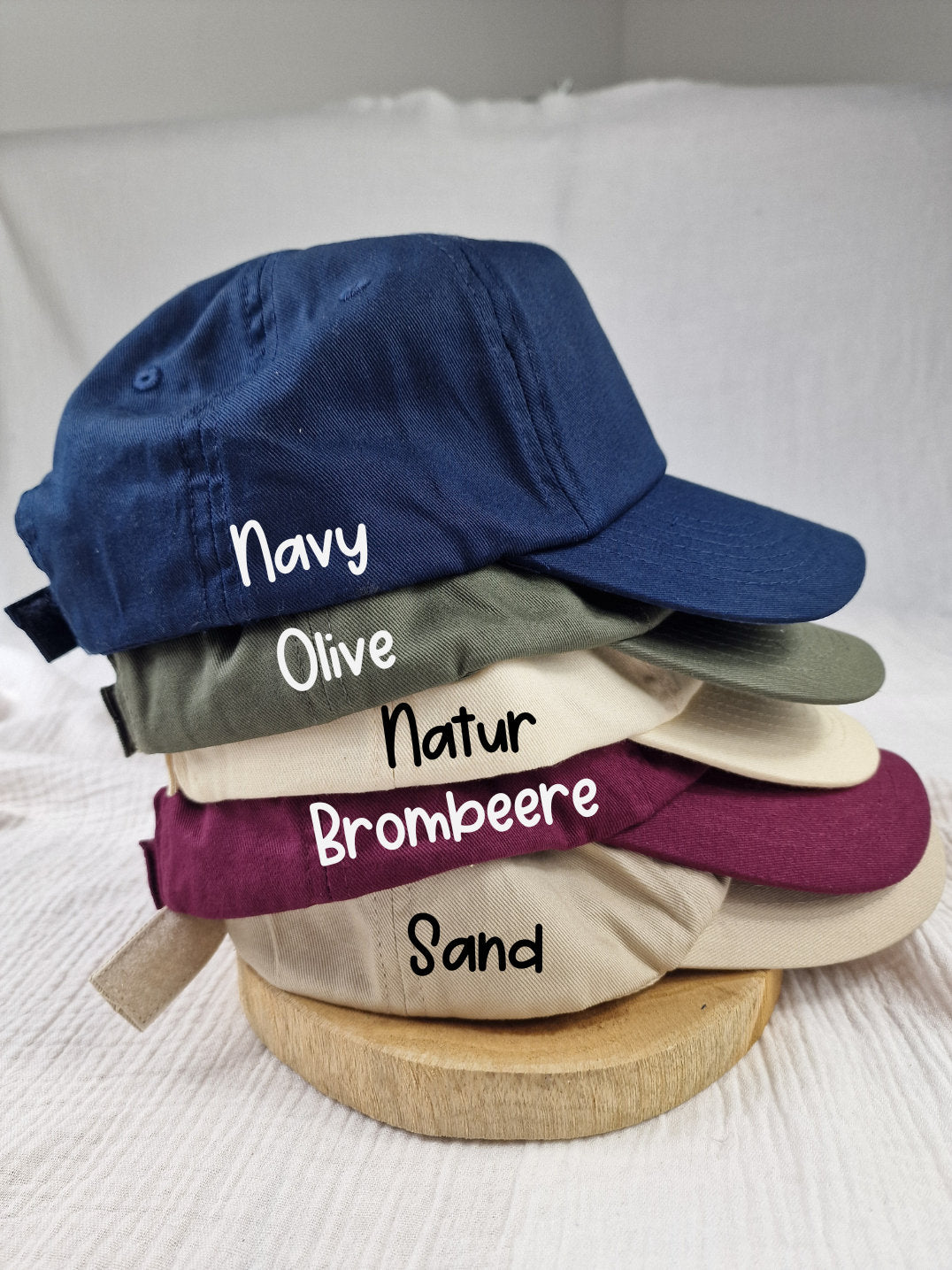 Cap Personalisiert mit Name Sonnenschutz Bär Luftballon Regenbogen – Sun Hats