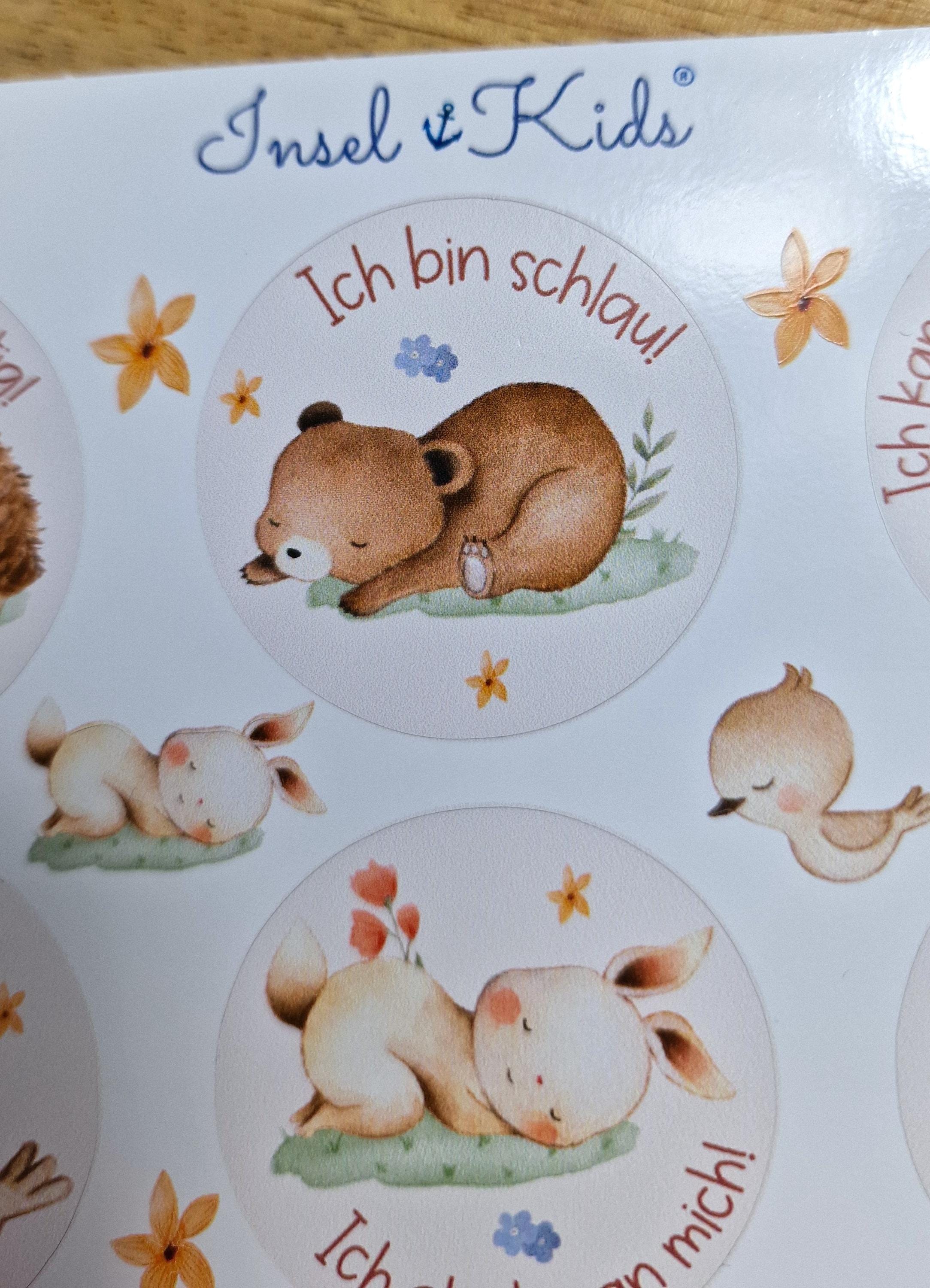 Wasserfeste Spühlmaschinenfeste Sticker Aufkleber Affirmationen UV-beständig Wasserfest / Für Trinkflasche Brotdose Fahrrad Wal Meerestiere – Stickers