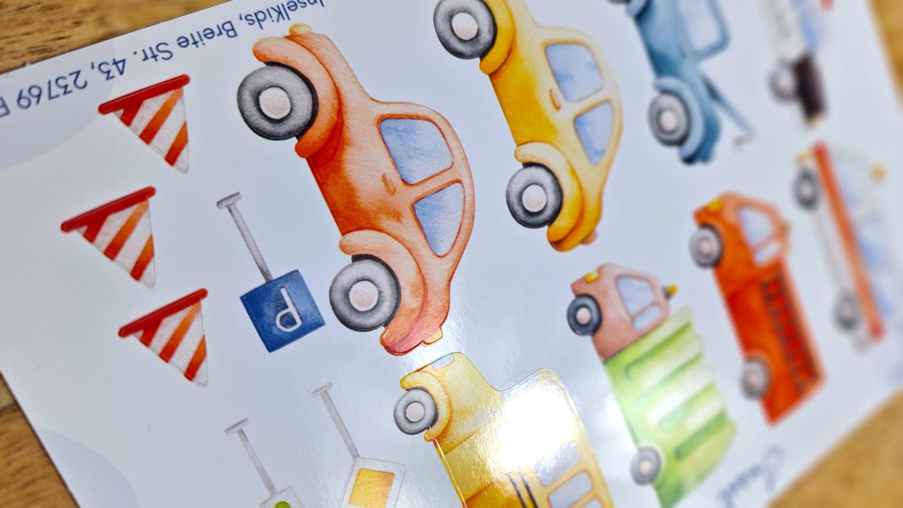 Wasserfeste Spühlmaschinenfeste Sticker Aufkleber UV-beständig / für Trinkflasche Brotdose Fahrrad Fahrradhelm Feuerwehr Polizei Auto – Stickers