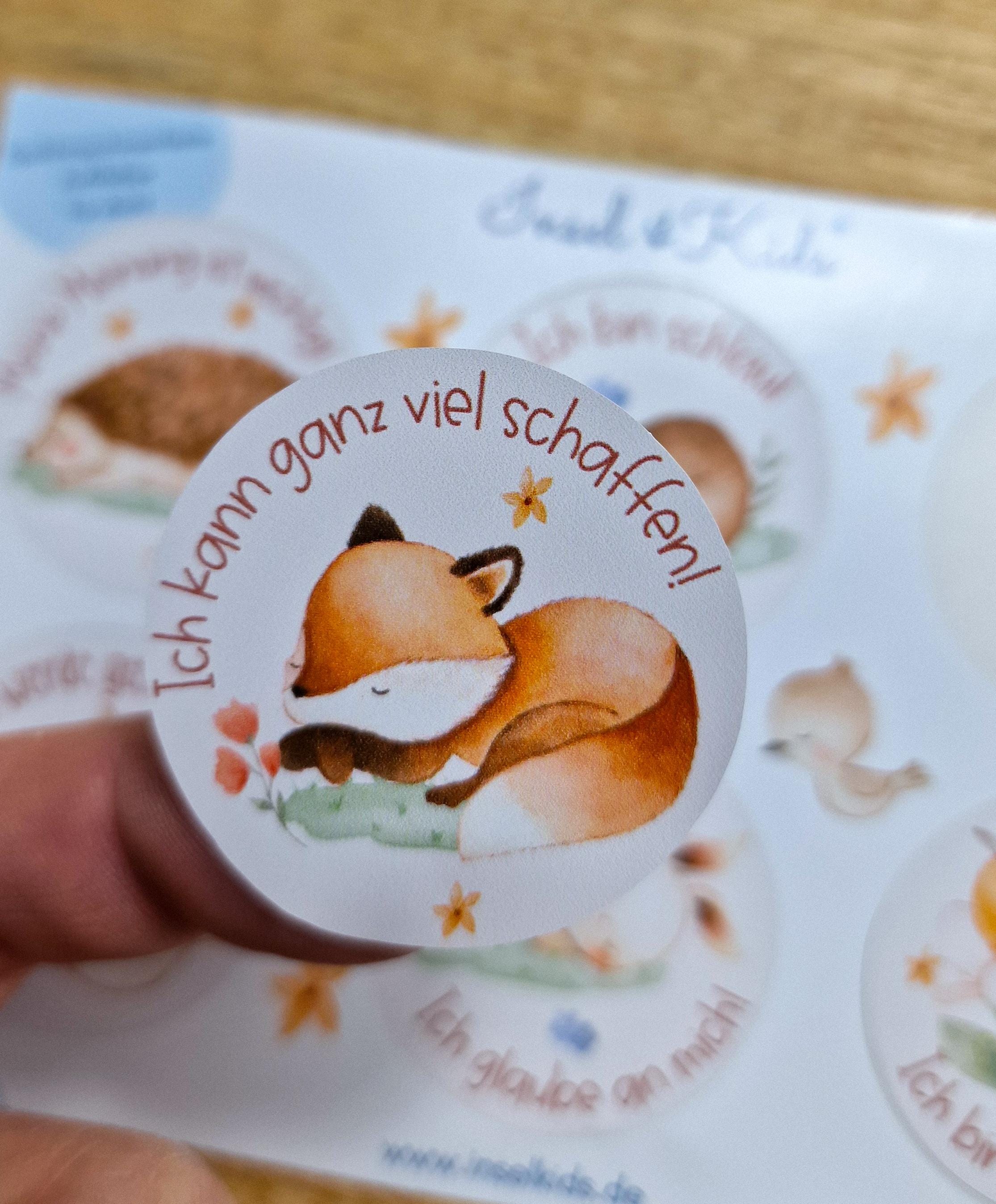 Wasserfeste Spühlmaschinenfeste Sticker Aufkleber Affirmationen UV-beständig Wasserfest / Für Trinkflasche Brotdose Fahrrad Wal Meerestiere – Stickers