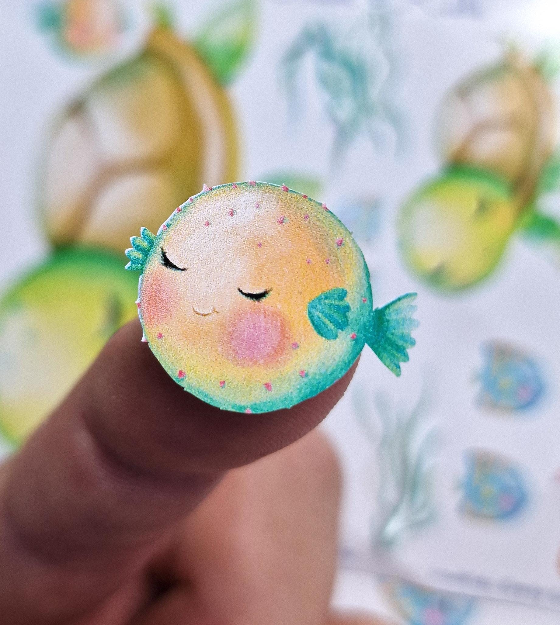 Sticker Set Schildkröte – wasserfest & spülmaschinenfest – für Brotdose, Trinkflasche, Fahrrad – Aufkleber Unterwasser Motiv – Stickers