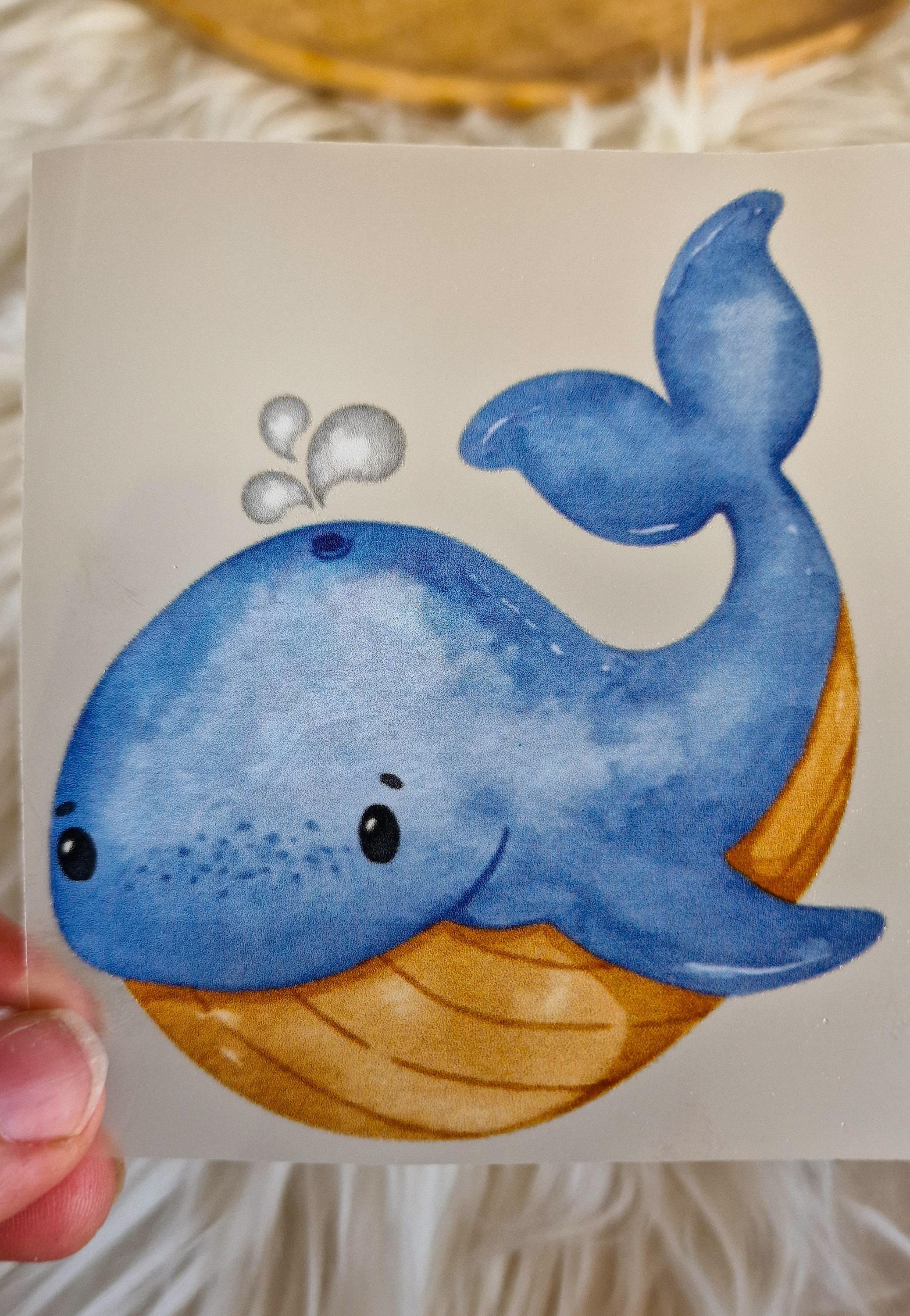 Bügelbild Meerestiere Aufbügler Applikation kleidung Upcycling DIY Hose Tasche personalisiert Geschenk Geburt Taufe – Appliques & Patches