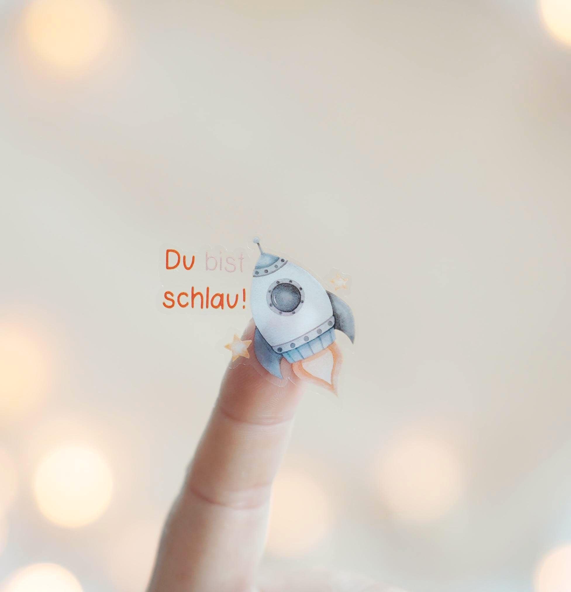Mutmach Sticker – Affirmationen für Kita & Schule – Weltraum-Sticker wasserfest – A5 Aufkleber für Brotdose, Flasche, Schulstart – Stickers