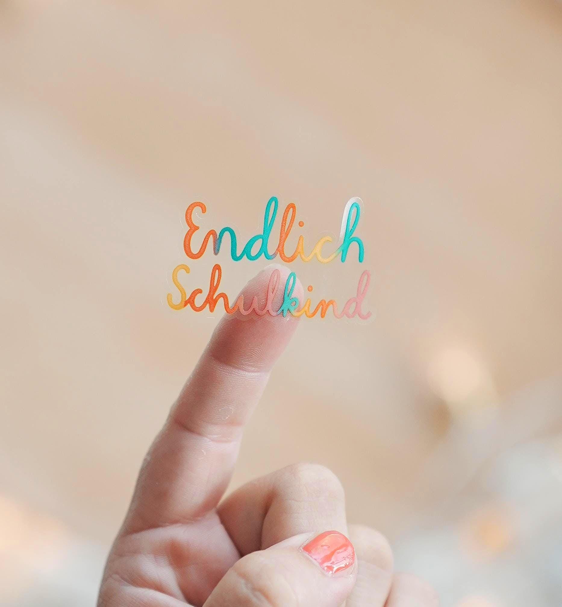 Dino Sticker zur Einschulung – wasserfest & spülmaschinenfest – für Brotdose, Trinkflasche und Schulstart – Stickers