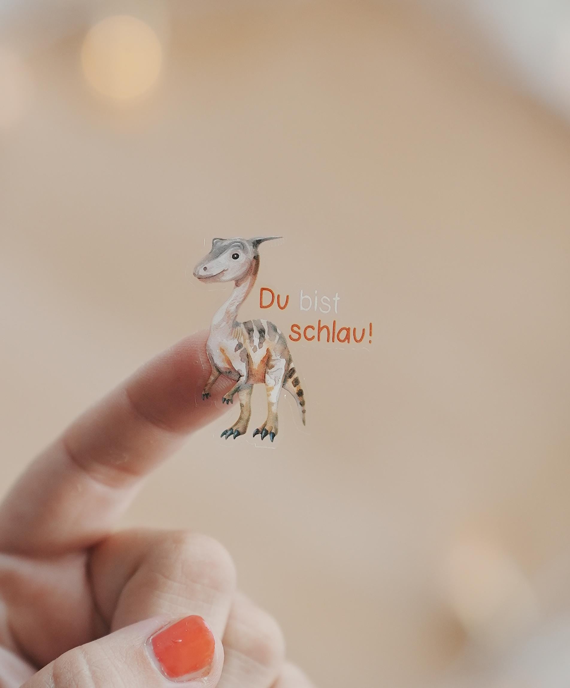 Dino Sticker mit Affirmationen – für Brotdose & Trinkflasche – Mutmacher Geschenk zur Einschulung – Stickers