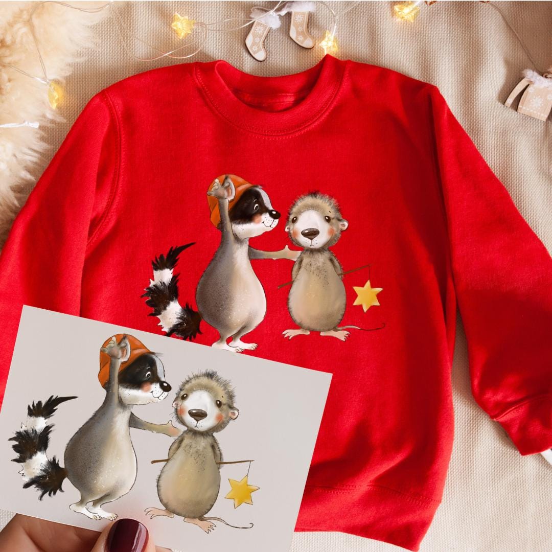 Bügelbild für bunte ien Weihnachten Weihnachtsshirt Weihnachtspullover Weihnachtsbody Weihnachtskleid Wichtel Weihnachtsbaum – Patches