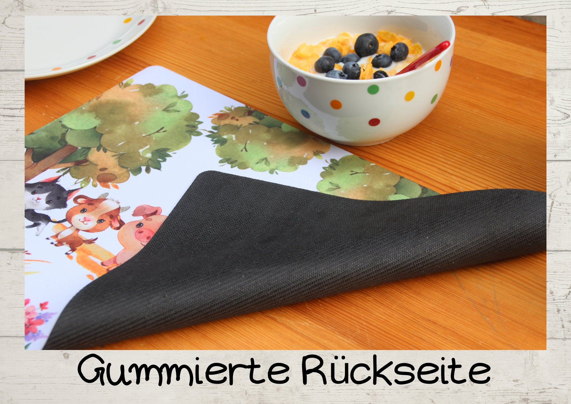 Platzdeckchen mit Name Astronaut Rakete Raumschiff Weltall Weltraum