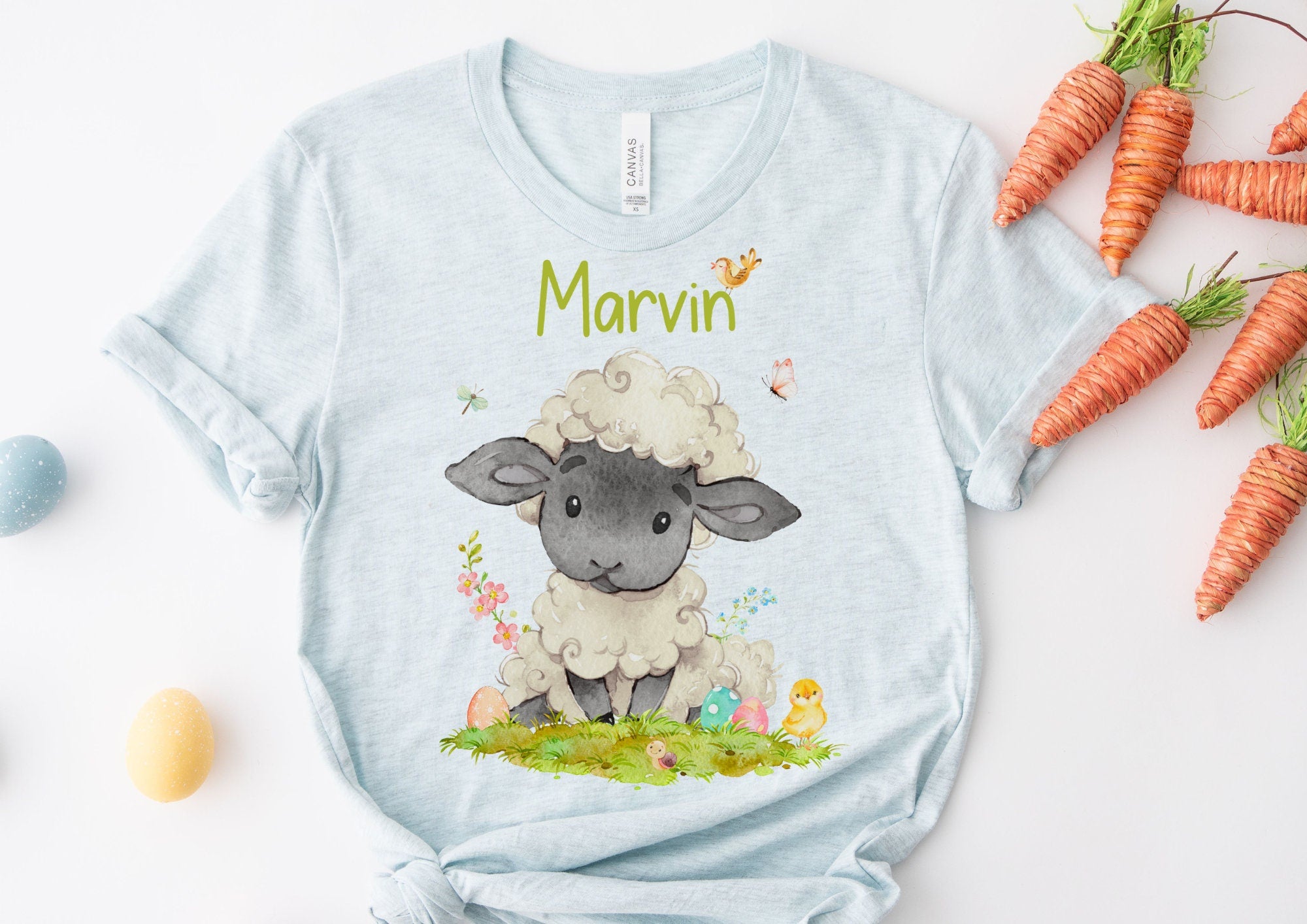 Bügelbild für bunte ien Ostern Osterhase Ostershirt Osterpullover Osterbody Osterkleid Hase Möhre Frühling Küken Schaf Lamm Lämpchen