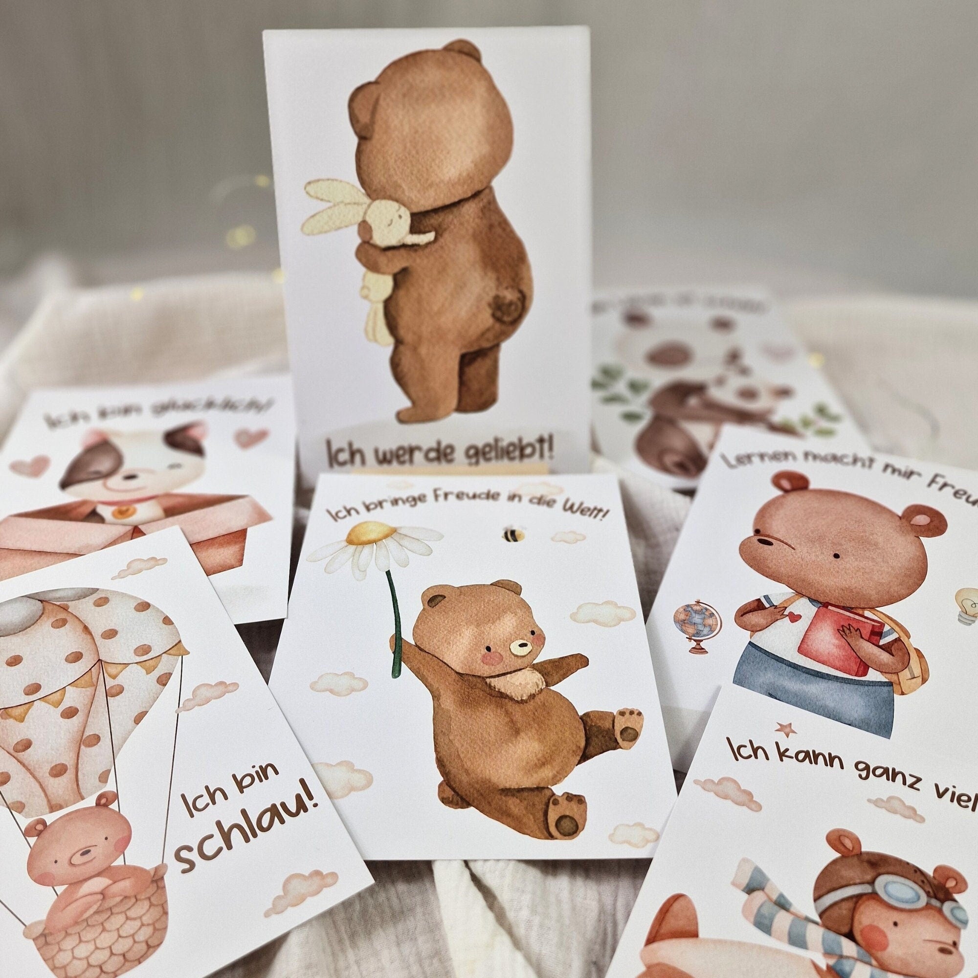 Affirmationskarten Mutmachkarten Mutmacher Achtsamkeitskarten Ermutigung besondere Geschenkidee Kraftbringer für – Encouragement Cards