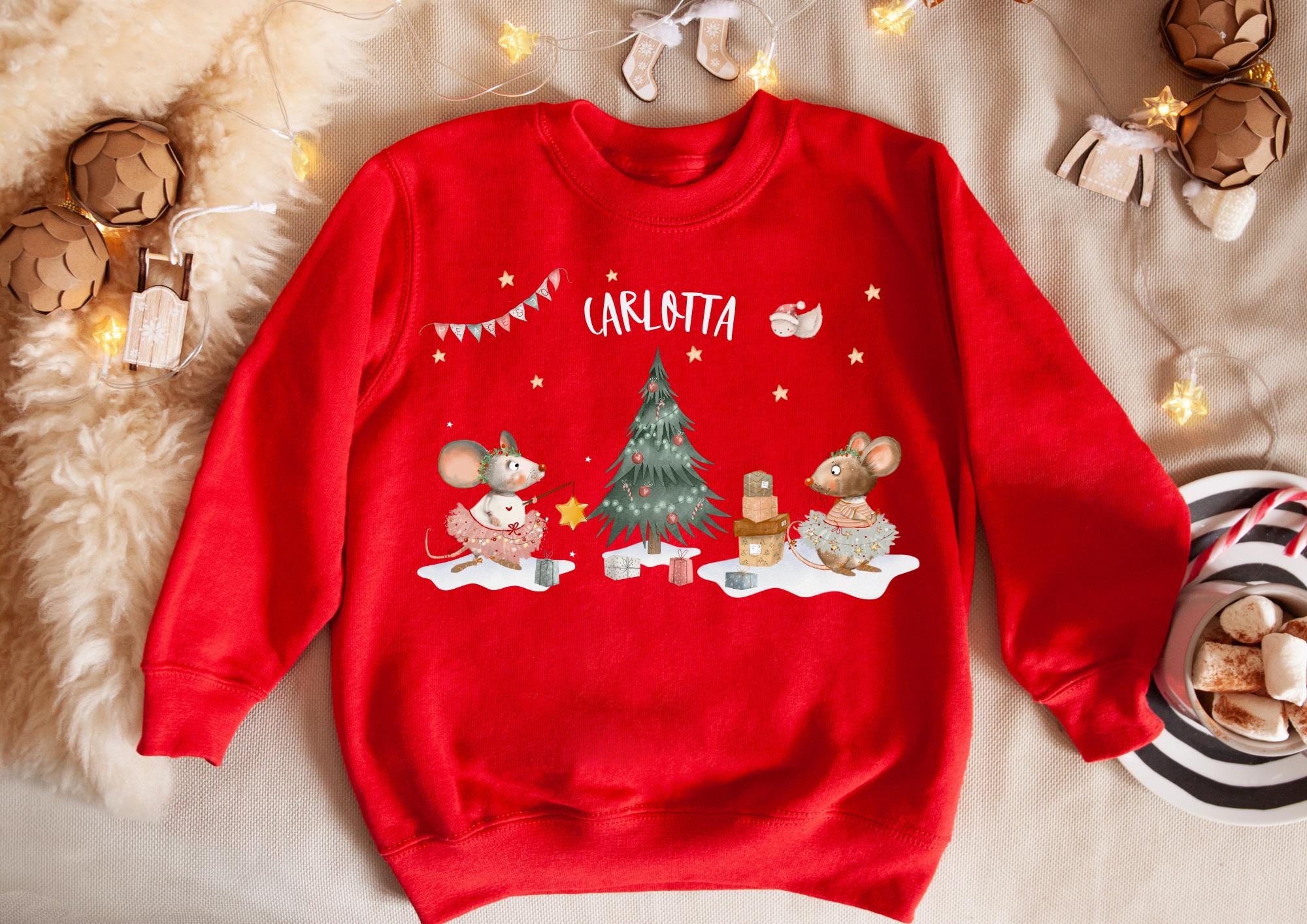 Weihnachtspullover Pullover Traktor – Sweatshirts